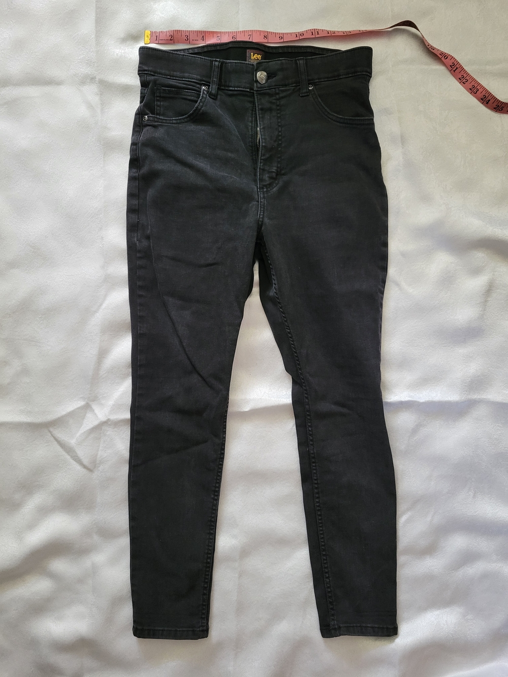 Lee Black Skinny High-Rise Ultra Lux Jeans